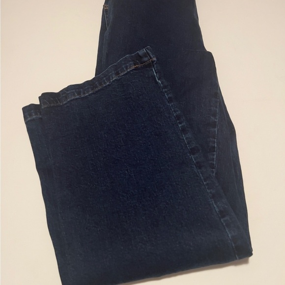 EUC Madewell The Emmett Wide-Leg Jean Welt Pocket Edition Size 25 MSRP $138 (E2)